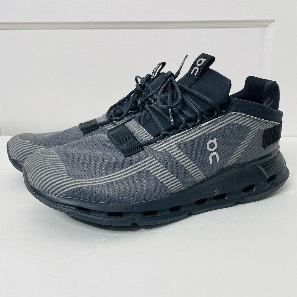 On Running Cloudnova Void 3MD12181106 Men's Running Shoes Sz 12 Eclipse Gray